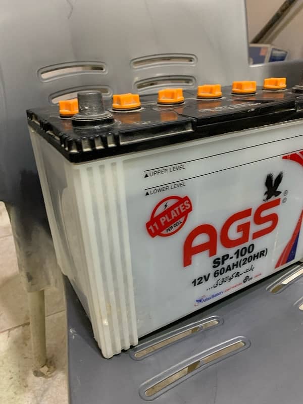 AGS SP-100 11 plate battery all okay and perfect battery 3