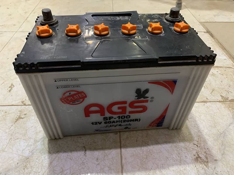 AGS SP-100 11 plate battery all okay and perfect battery 4