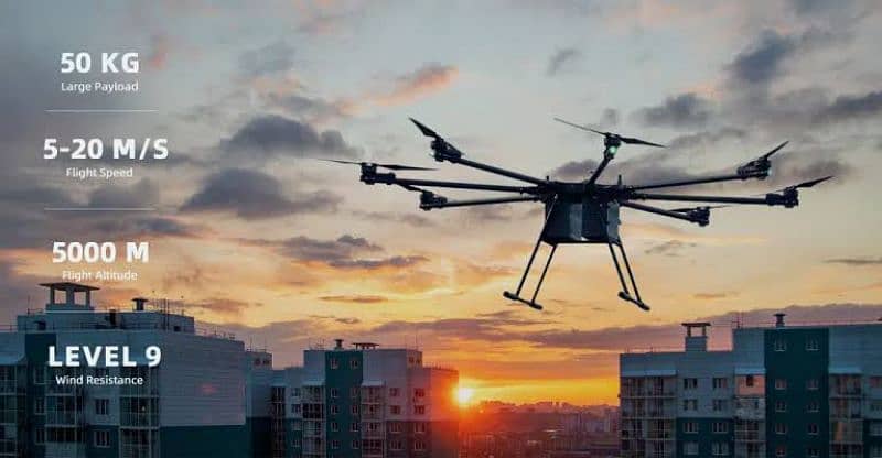 Cargo Drones Heavy Lift Drones VTOL 2