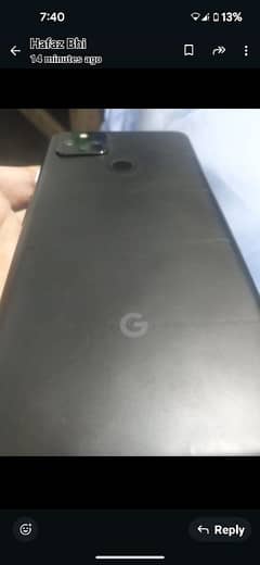 Pixel 4a 5g condition 10by 10 4gb ram 128gb storage