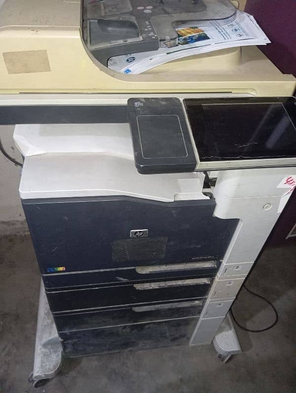 HP m700 A3 color printer and photocopy 4