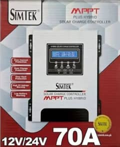 Simtek MPPT charge controller in 70 Amp