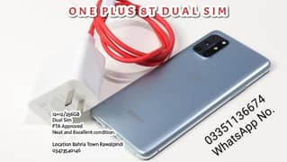 Mobile Phone OnePlus 8T 12/256 GB PTA APPROVED Dual SIM