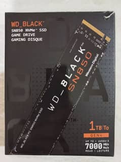 WD Black SN850 1TB SSD NVME