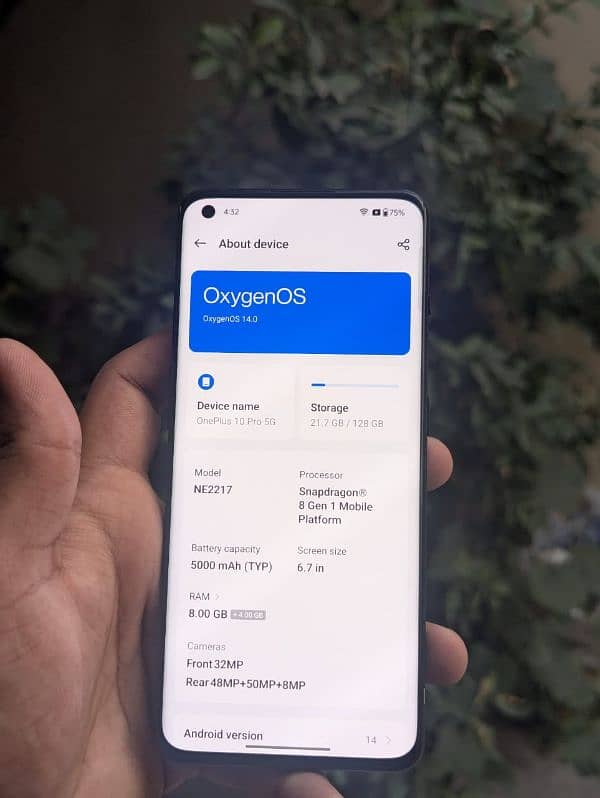 One plus 10 Pro 5G Single Sim Pta Approved 2