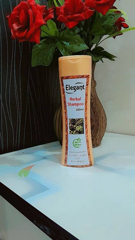 Elegent Herbal Shampoo for Deep neritioment 100% Organic 2