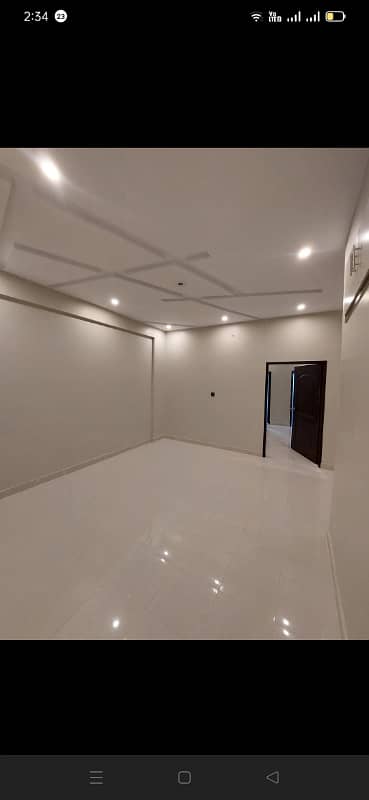 Brand New Portion 140 Sq Yard 2 Beds DD Ground Floor In Alhira City Near Rimjhim Tower 2