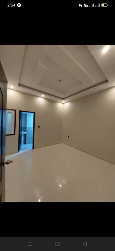 Brand New Portion 140 Sq Yard 2 Beds DD Ground Floor In Alhira City Near Rimjhim Tower 4