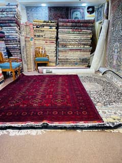 Luxury Handmade Afghani Silk Rug – Exquisite Craftsmanship