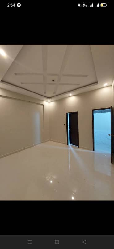 Brand New Portion 140 Sq Yard 2 Beds DD Ground Floor In Alhira City Near Rimjhim Tower 1