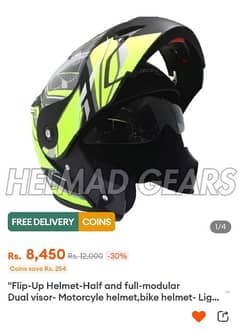 vector Flip Up Modular Helmet On Discount