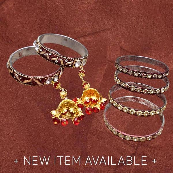 6 PC's Indian design Kara bangles 2