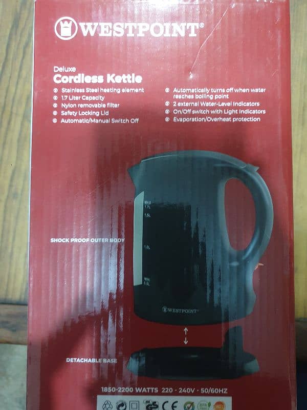 westpoint Electric kettal 3119 brand new 1