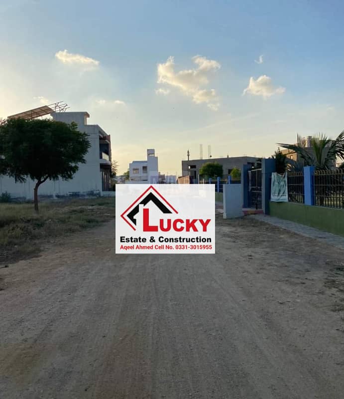 240 Sq. Yd. 40ft Road W/O Residential Plot For Sale at Karachi Bar Sector 25-A Scheme 33, Near By Punjabi Saudagaran. 1