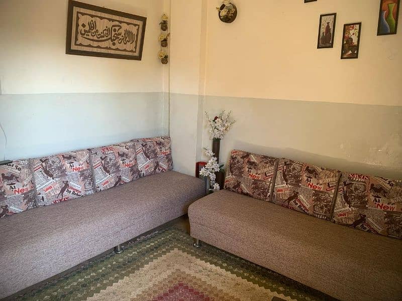 L shape 7 seater Sofa 0