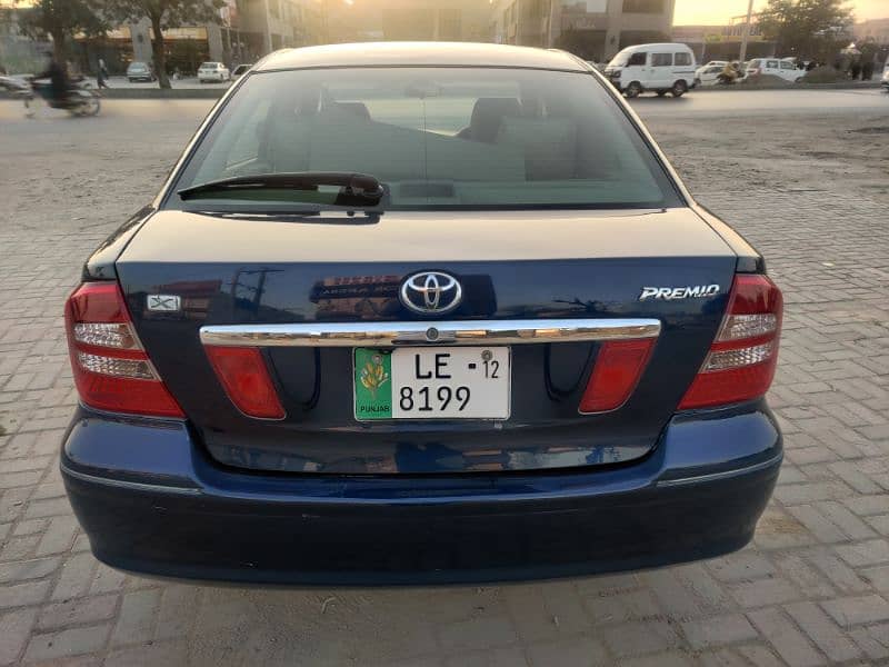 Toyota Premio X 2005/12 4