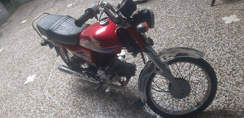 honda cd 70 2009 model good condition (03329513080) 1