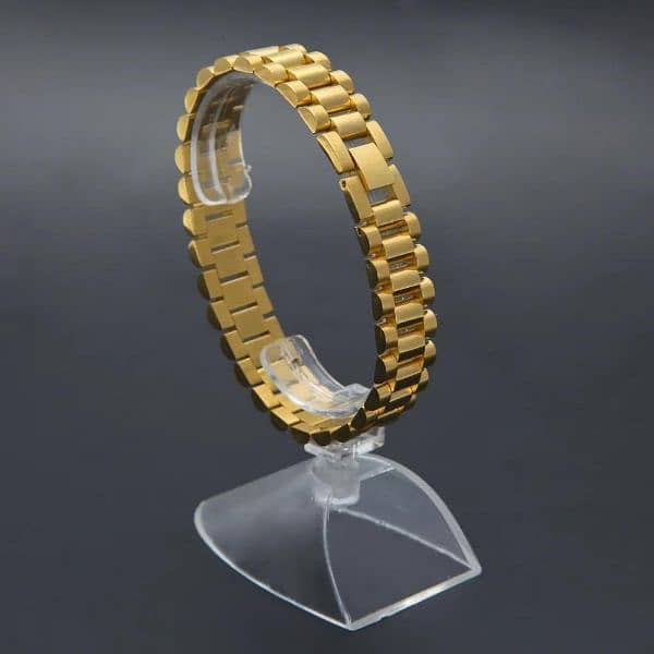 Adjustable Golden and silver plated bracelet 4 unisex unique design 7