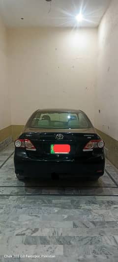 Toyota Corolla XLI 2012