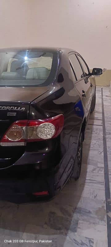 Toyota Corolla XLI 2012 3