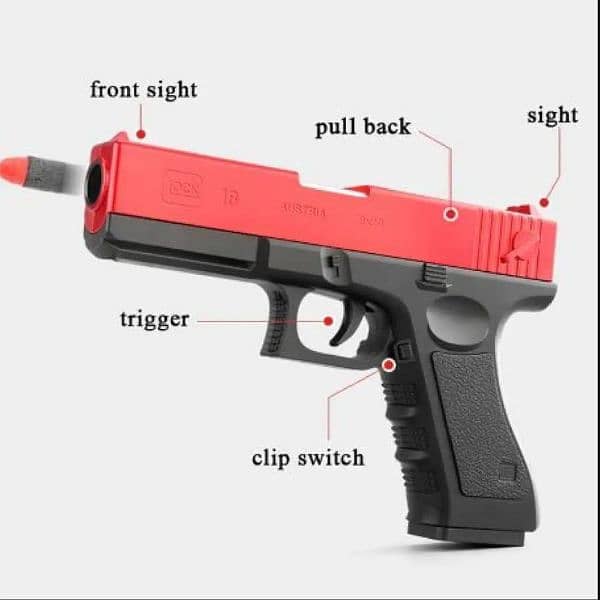 plastic toy gun for kides 1