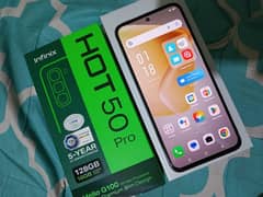 Infinix Hot 50 pro 8+8GB Ram 128GB rom 9Months warranty left