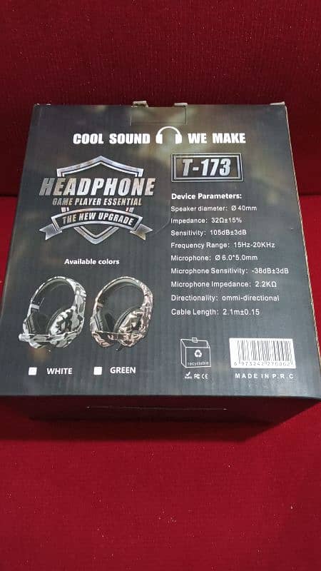 Kubite T-173 Gaming Headphones PC, mobile, PS4, laptop 1