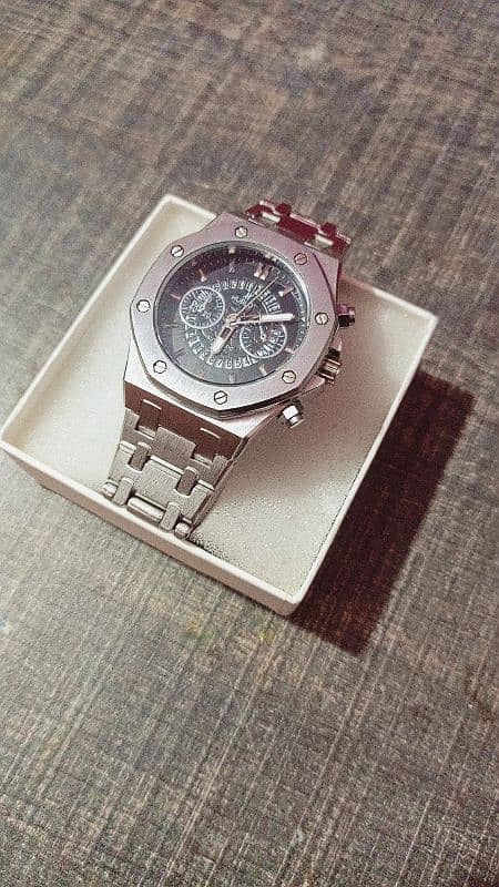 Original hublot watch stainless steel silver choronograph hublot 2