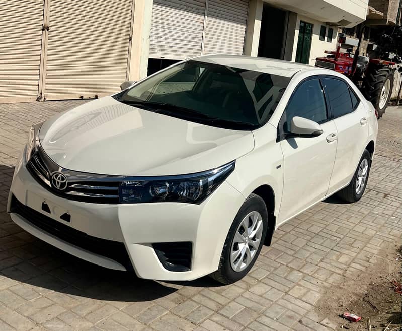 Toyota Corolla GLI 2017 hi chat dagi bonat gunnie hi seel by seel hi 8