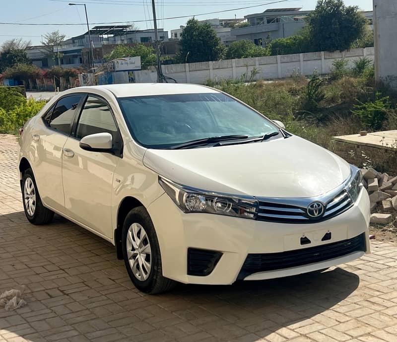 Toyota Corolla GLI 2017 hi chat dagi bonat gunnie hi seel by seel hi 9