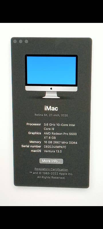 Used iMac 21.5" & 27" 2017, 2019 & 2020 Stock Available 12