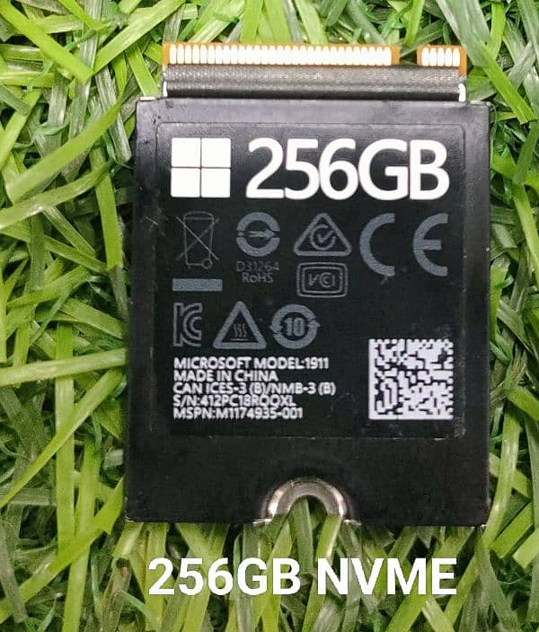 Model 1911 256GB NVMe M. 2 2230 PCIe 3 x4 SSD For Microsoft Surface  X 0