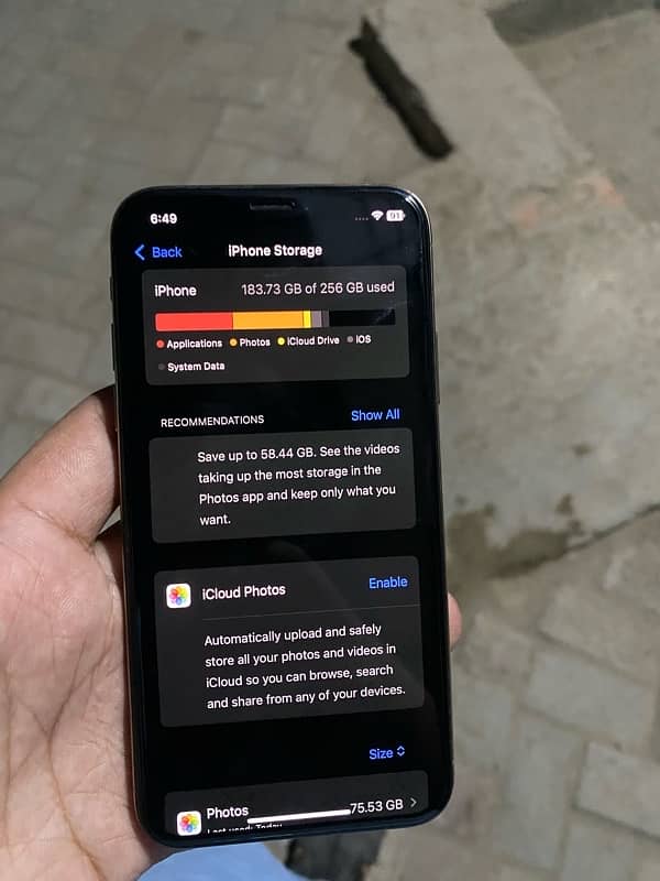 iPhone Xs 10/10 condition 256 gb 7