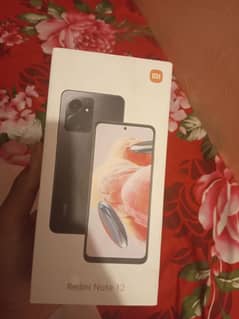 Redmi note 12 only box mobile matching ho gaya tha