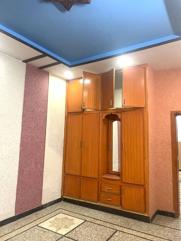 9 Marla Ground floor for rent in shallavelly near range road 6