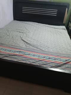 double bed without mattress