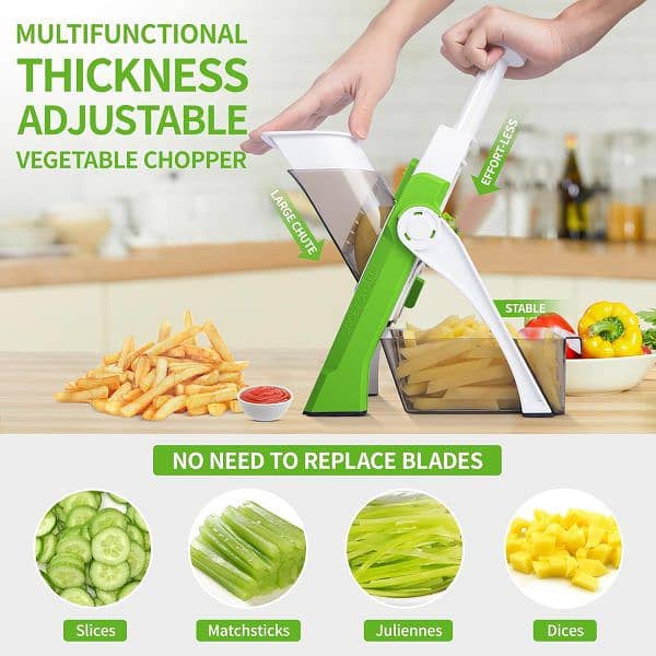 4 In 1 Vegetable Cutter Chopper Multi-function Best option in Ramadan 2