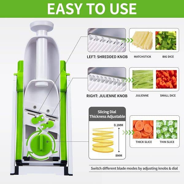 4 In 1 Vegetable Cutter Chopper Multi-function Best option in Ramadan 3