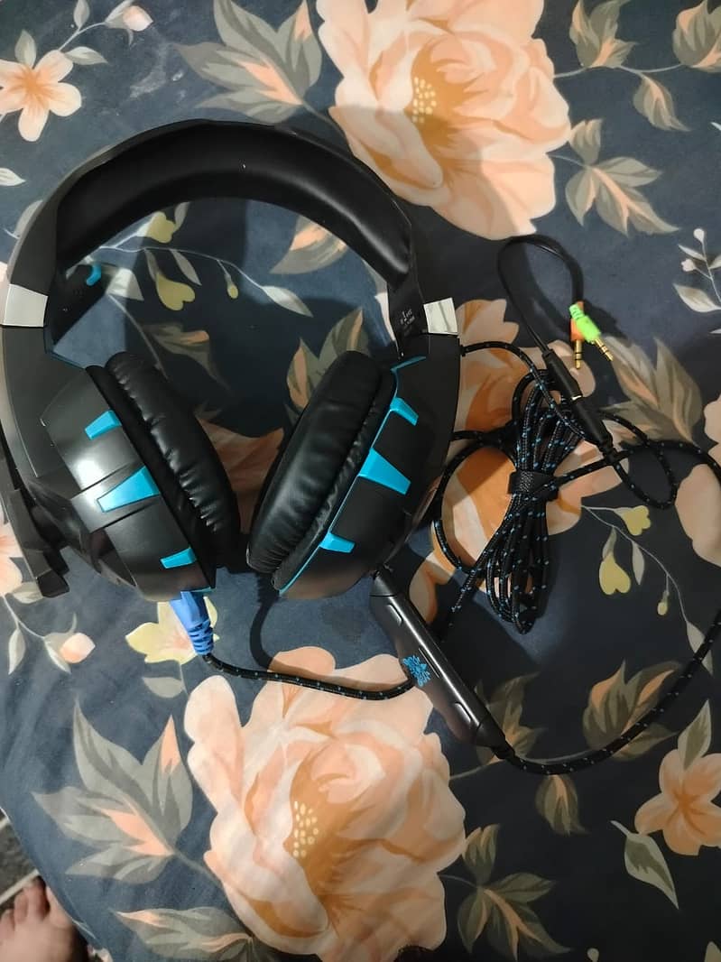 RUNMUS K2 Gaming Headset, Gaming Headphone 1