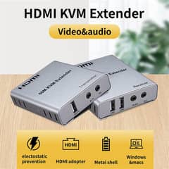 HDMI KVM 60M 1080P 60Hz,Support IR Control, USB Keyboard Mouse