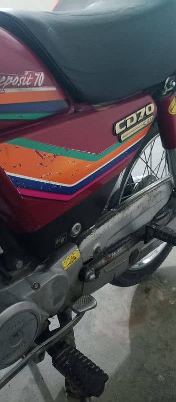 Honda Cd 70 2012 model total genuine condition All documents clear 6