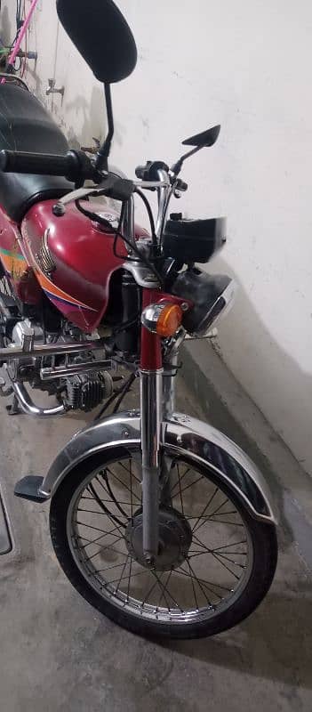 Honda Cd 70 2012 model total genuine condition All documents clear 7