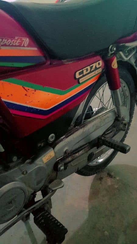 Honda Cd 70 2012 model total genuine condition All documents clear 17