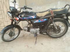 Honda CD70 (1988) Model Badin Number