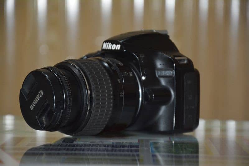 Nikon d3200 with kit lens 8