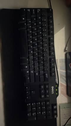 LOGITECH MOUSE AND DELL KEYBOARD COMBO FOR GAMING AND OFFICE USE