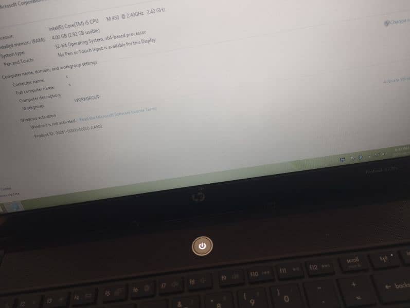 hp i5 model ProBook 4320s 1