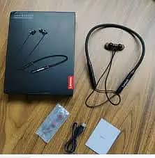 Lenovo 100% original HE05X Bluetooth Earphone Neck Hanging Wireles Mag