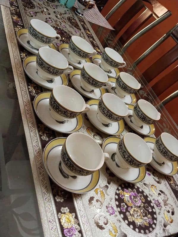 Brand New Set of 12 Teacups for Sale! 4