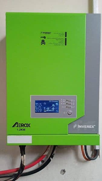 Solar inverter with panels and battery 2